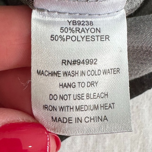 Patrizia Luca Tie Front Crop Top Black Size Small/Medium NWT - Picture 11 of 14